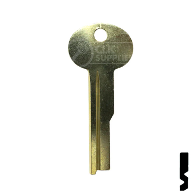 Uncut Key Blank | Flat Steel | LB3 - Image 14