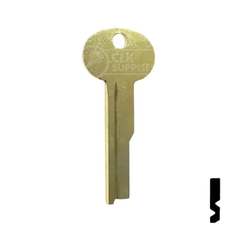Uncut Key Blank | Flat Steel | LB3 - Image 15