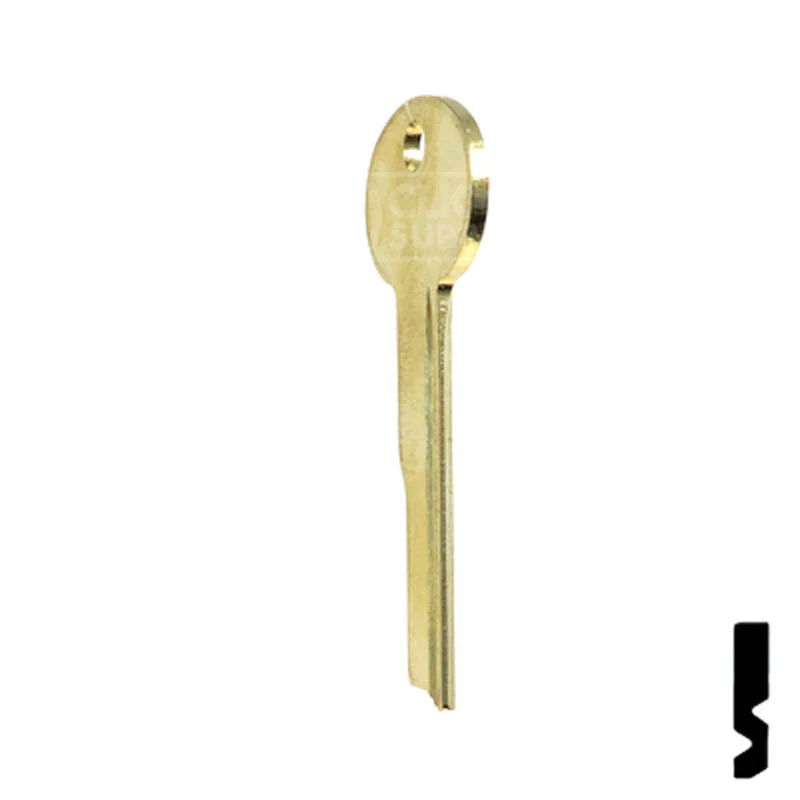 Uncut Key Blank | Flat Steel | LB3 - Image 21