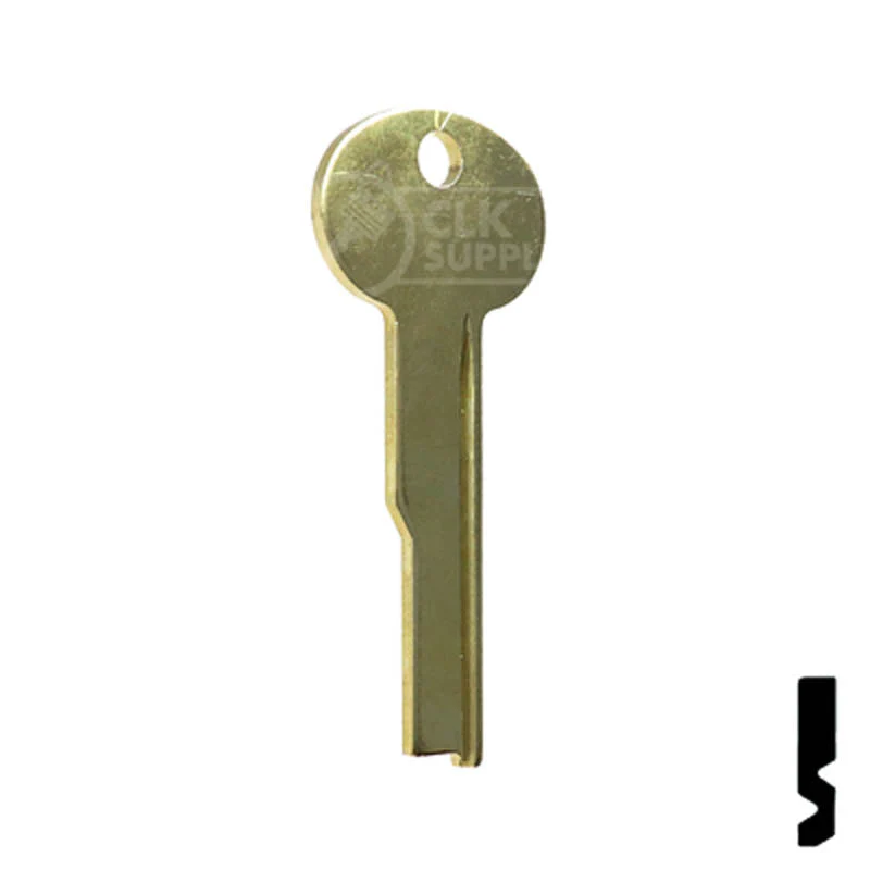 Uncut Key Blank | Flat Steel | LB3 - Image 4