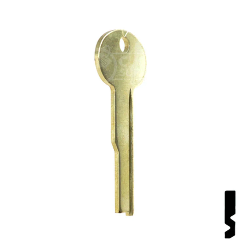 Uncut Key Blank | Flat Steel | LB3 - Image 5