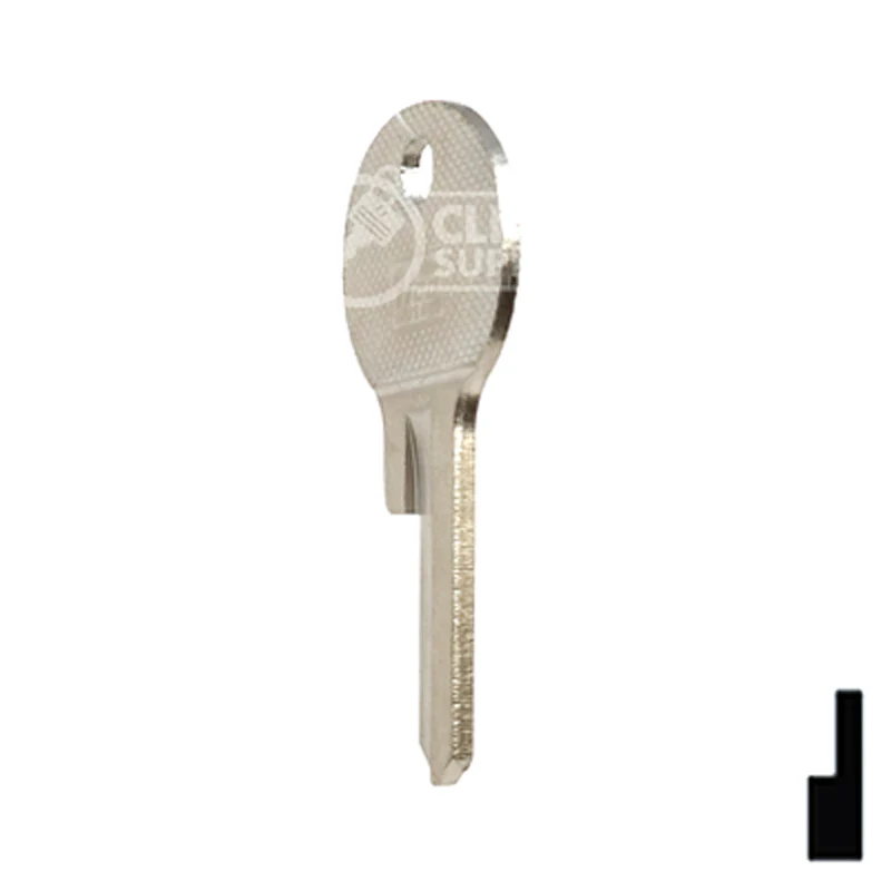 Uncut Key Blank | Ford | 1125D - Image 22