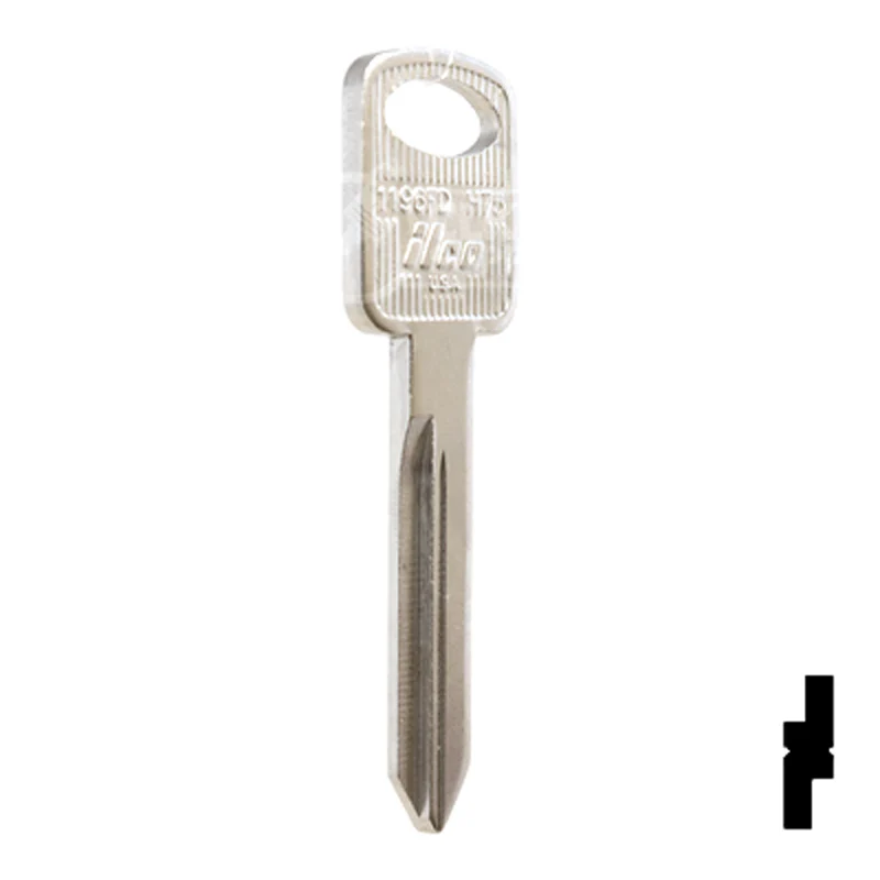Uncut Key Blank | Ford | 1196FD, H75 - Image 4