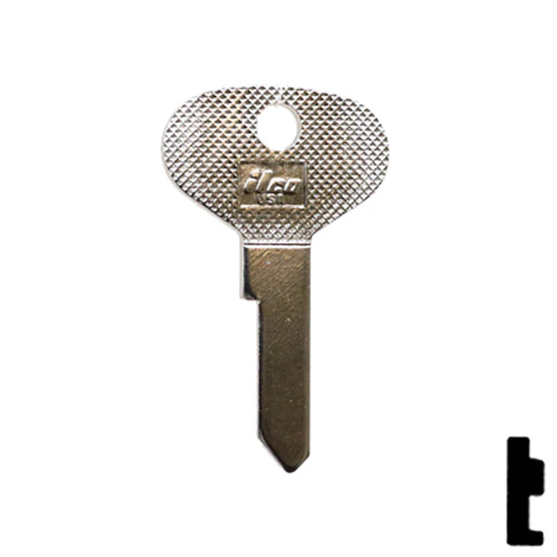Uncut Key Blank | Ford International | HR62DG - Image 2
