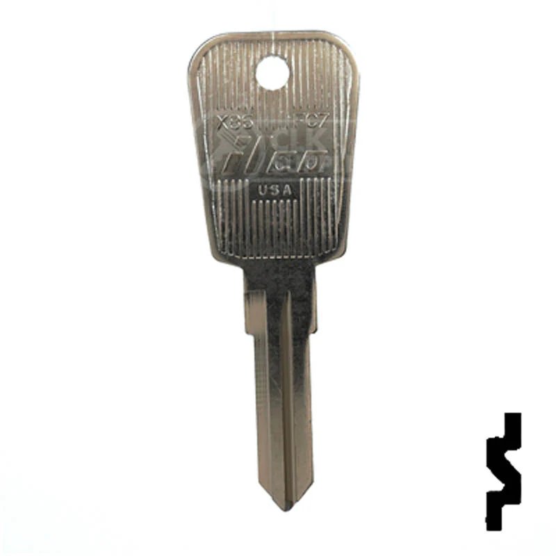 Uncut  Key Blank | Ford, Jaguar | FC7, X86