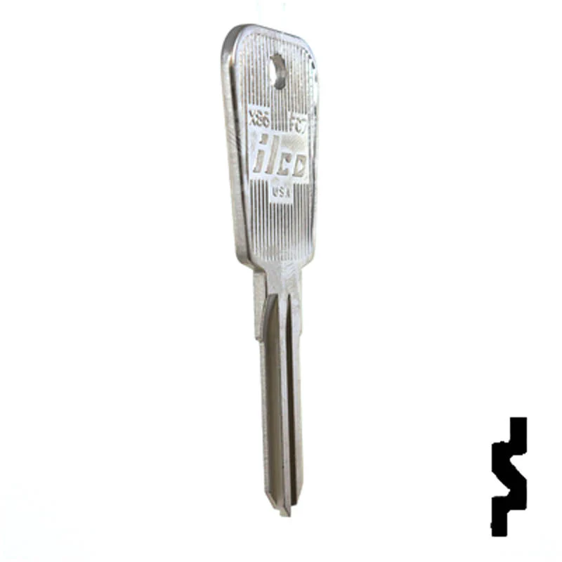 Uncut  Key Blank | Ford, Jaguar | FC7, X86 - Image 5