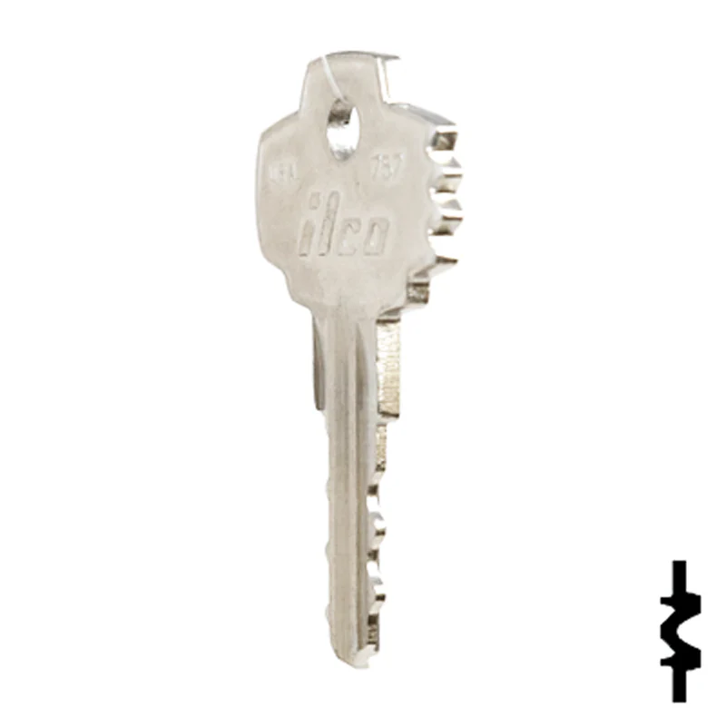Uncut Key Blank | Fort | 757 - Image 21