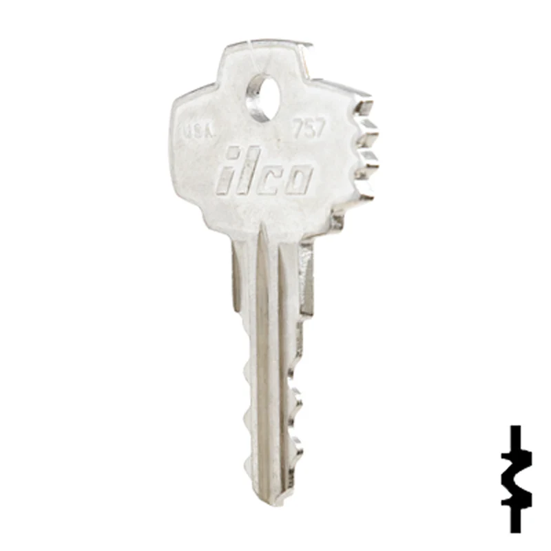 Uncut Key Blank | Fort | 757 - Image 22