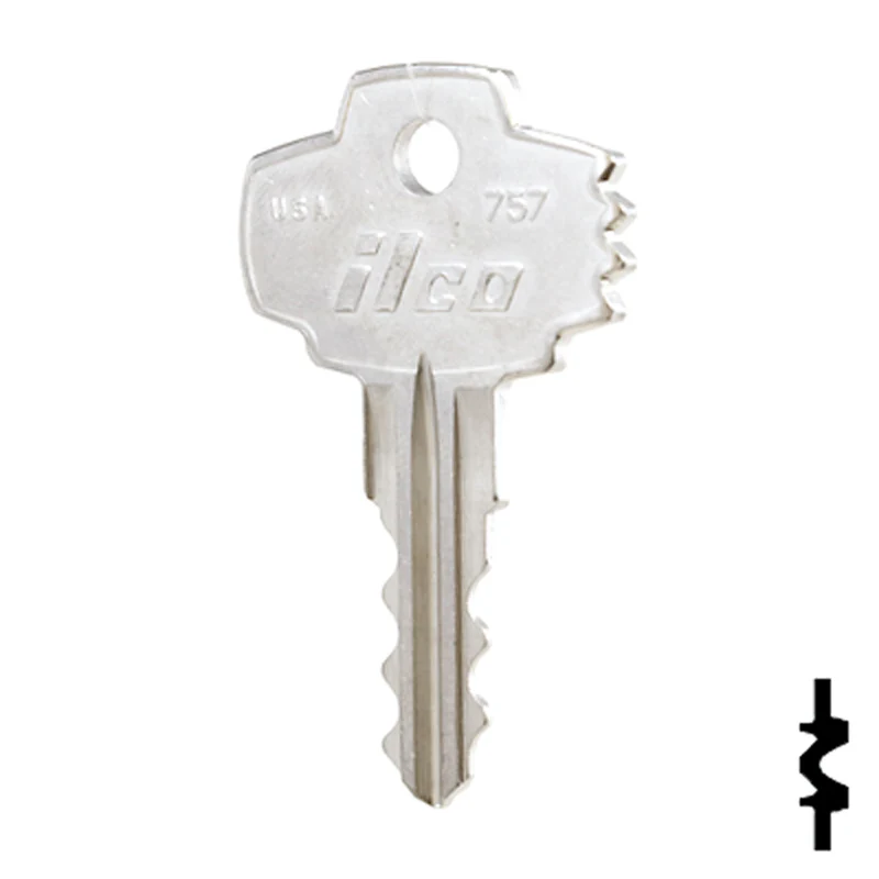Uncut Key Blank | Fort | 757 - Image 23