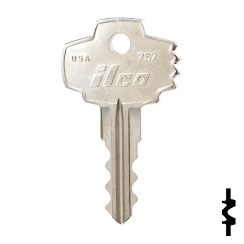 Uncut Key Blank | Fort | 757 - Image 24