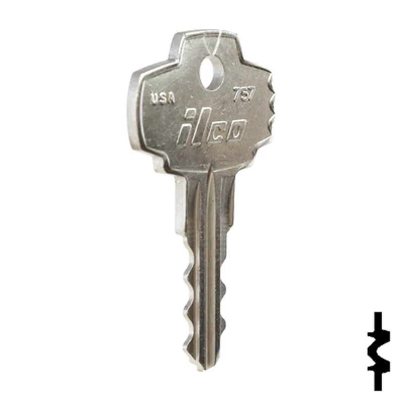 Uncut Key Blank | Fort | 757 - Image 4