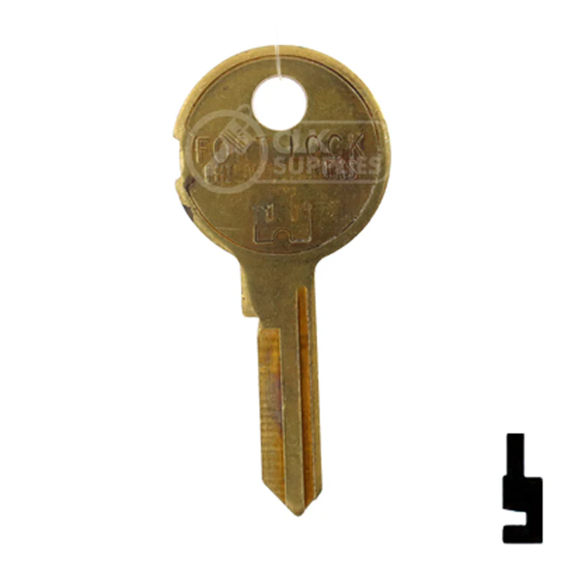 Uncut Key Blank | Fort | BD123 - Image 13
