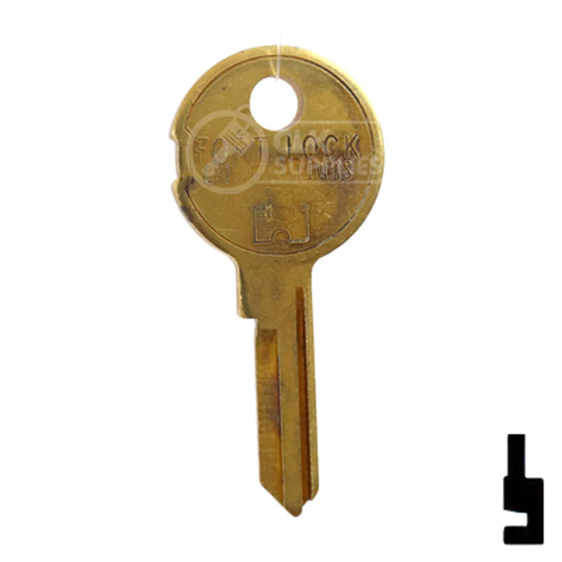 Uncut Key Blank | Fort | BD123 - Image 14