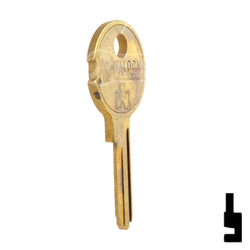 Uncut Key Blank | Fort | BD123 - Image 17
