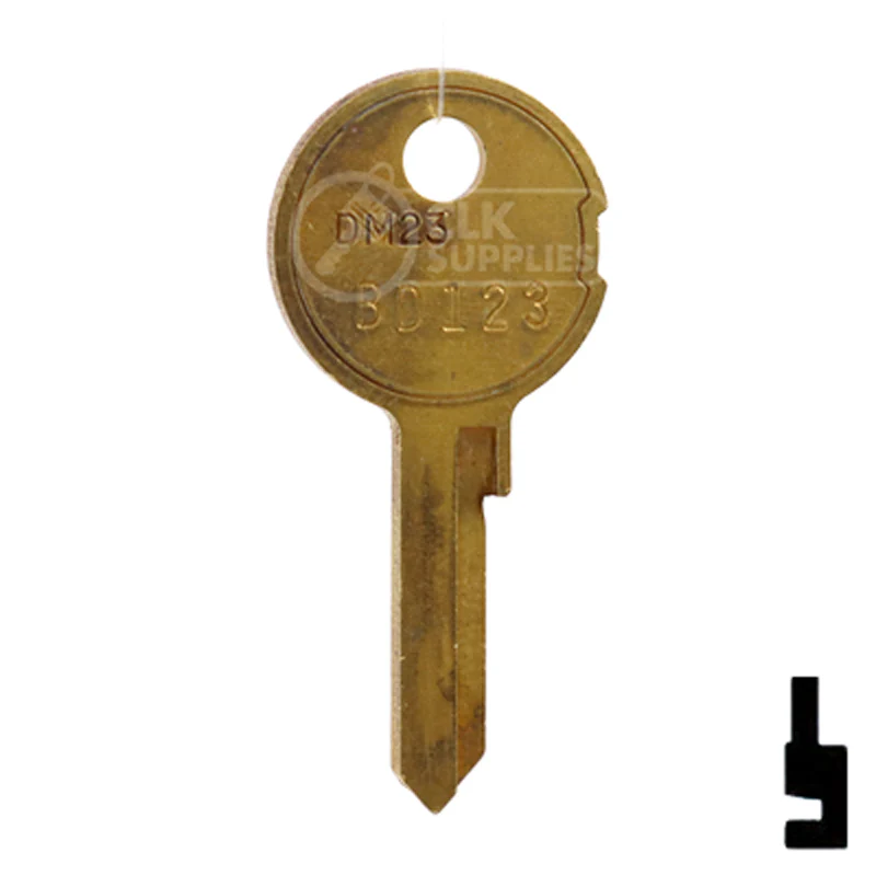 Uncut Key Blank | Fort | BD123 - Image 2