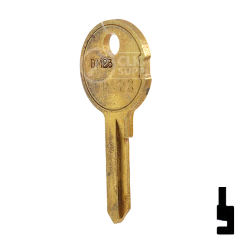 Uncut Key Blank | Fort | BD123 - Image 22