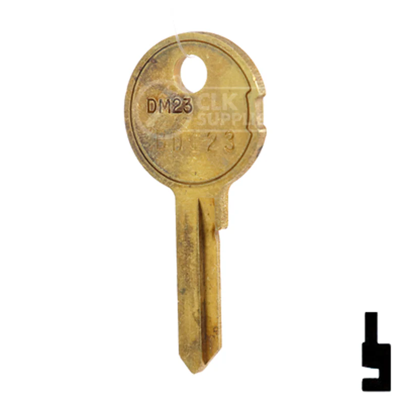 Uncut Key Blank | Fort | BD123 - Image 23