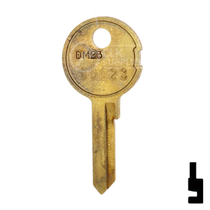 Uncut Key Blank | Fort | BD123 - Image 24