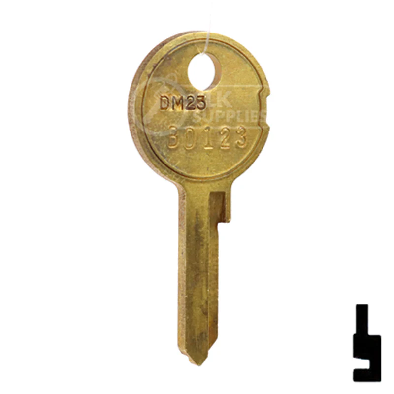Uncut Key Blank | Fort | BD123 - Image 3