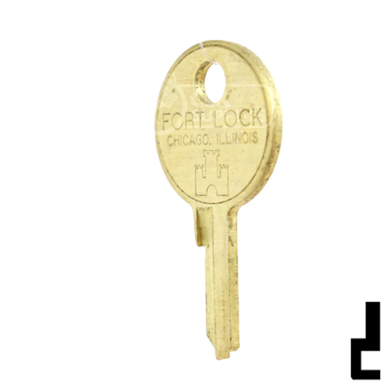 Uncut Key Blank | Fort | BD212 - Image 10