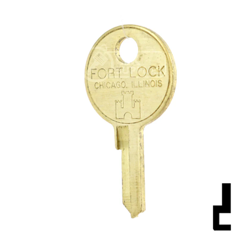 Uncut Key Blank | Fort | BD212 - Image 11