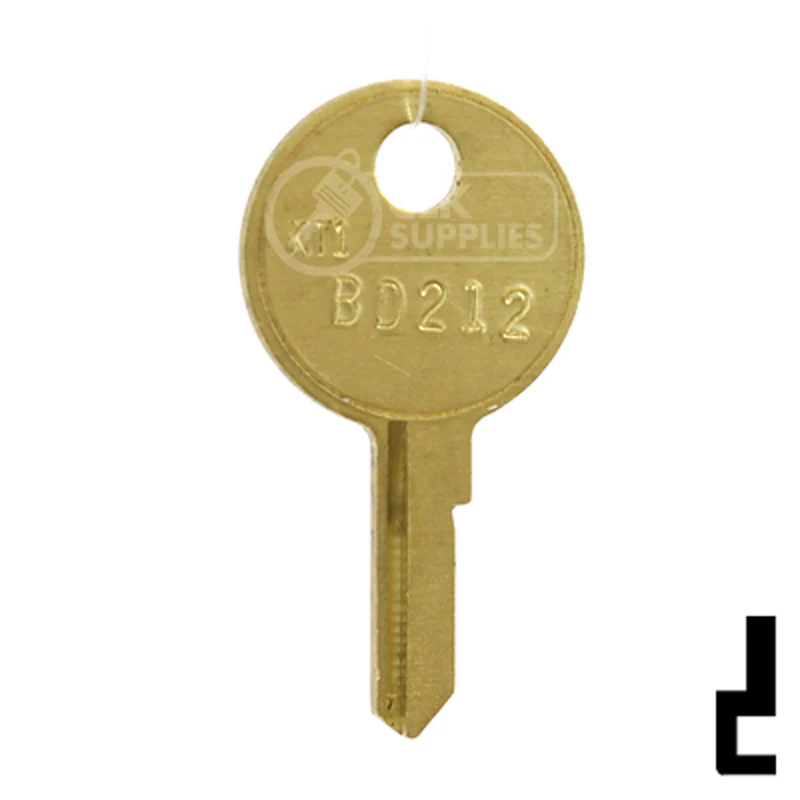 Uncut Key Blank | Fort | BD212 - Image 2