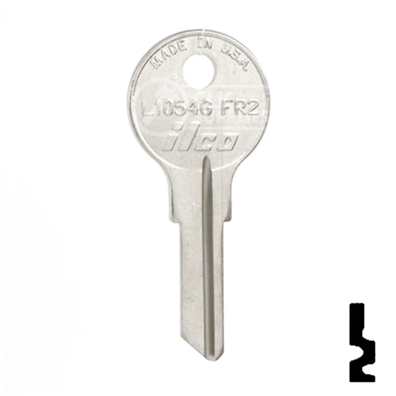 Uncut Key Blank | Fort | L1054G, FR2 - Image 2