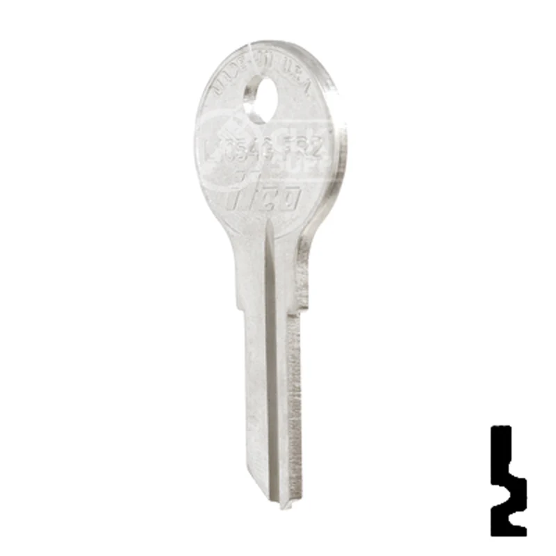 Uncut Key Blank | Fort | L1054G, FR2 - Image 22