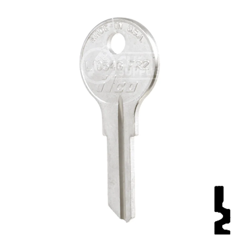Uncut Key Blank | Fort | L1054G, FR2 - Image 23
