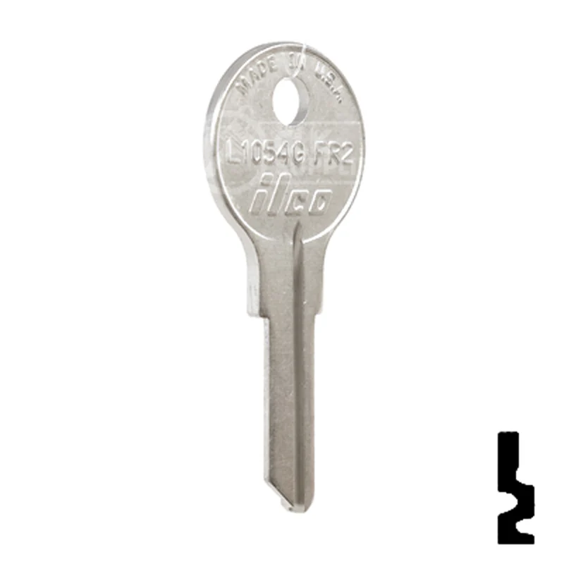 Uncut Key Blank | Fort | L1054G, FR2 - Image 4