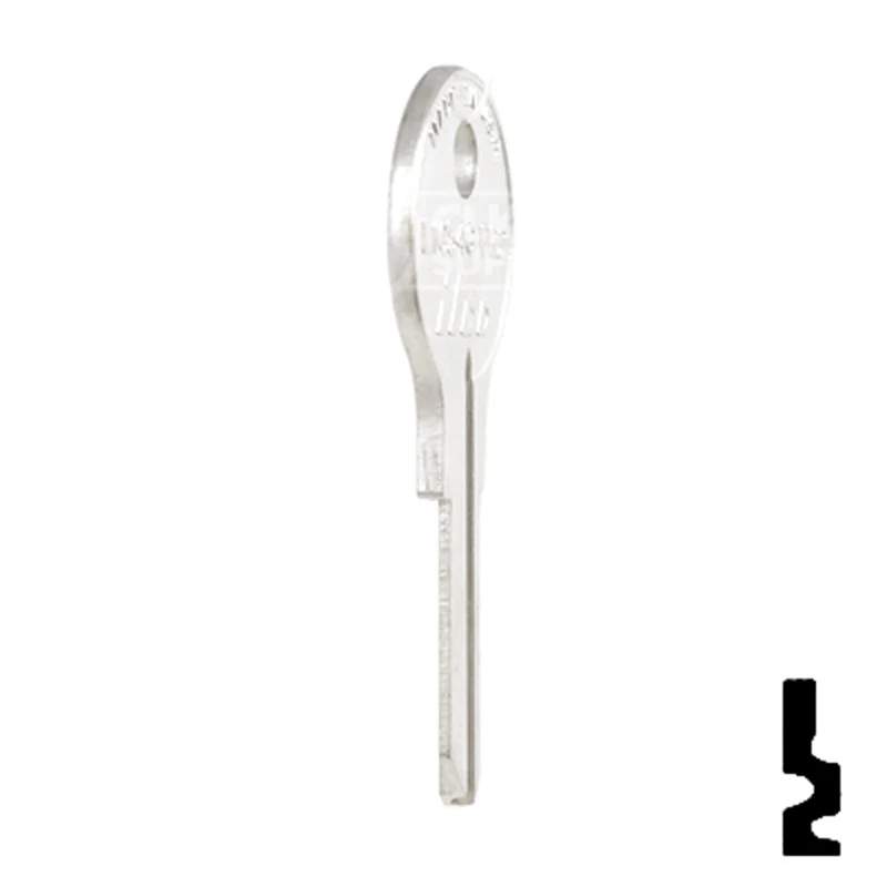 Uncut Key Blank | Fort | L1054G, FR2 - Image 6