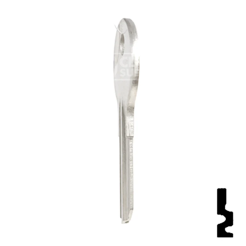 Uncut Key Blank | Fort | L1054G, FR2 - Image 8