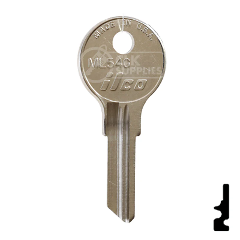 Uncut Key Blank | Fort | ML54G - Image 2