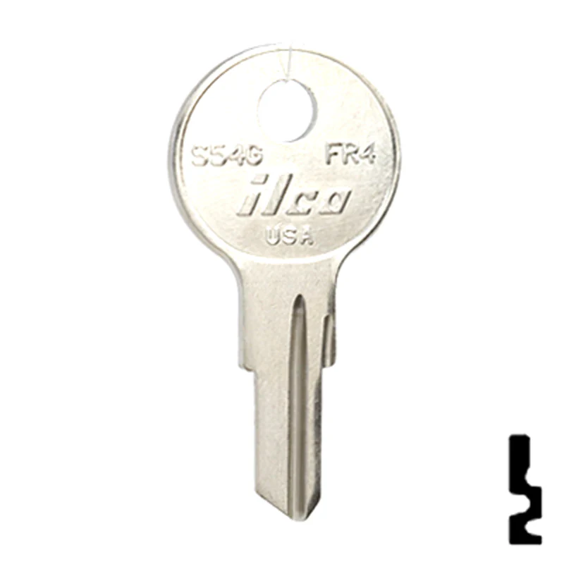 Uncut Key Blank | Fort | S54G - Image 3