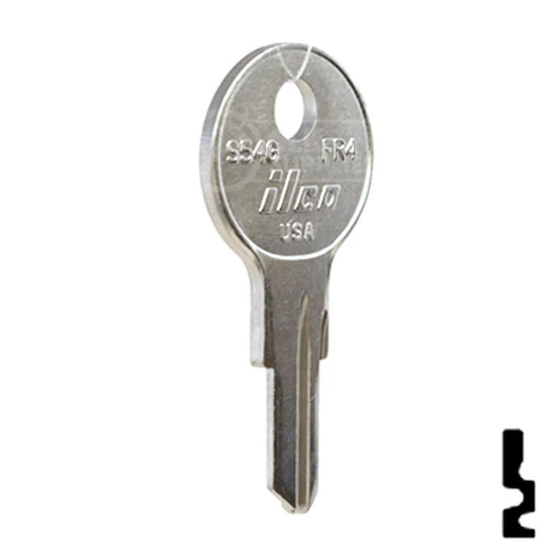 Uncut Key Blank | Fort | S54G - Image 5