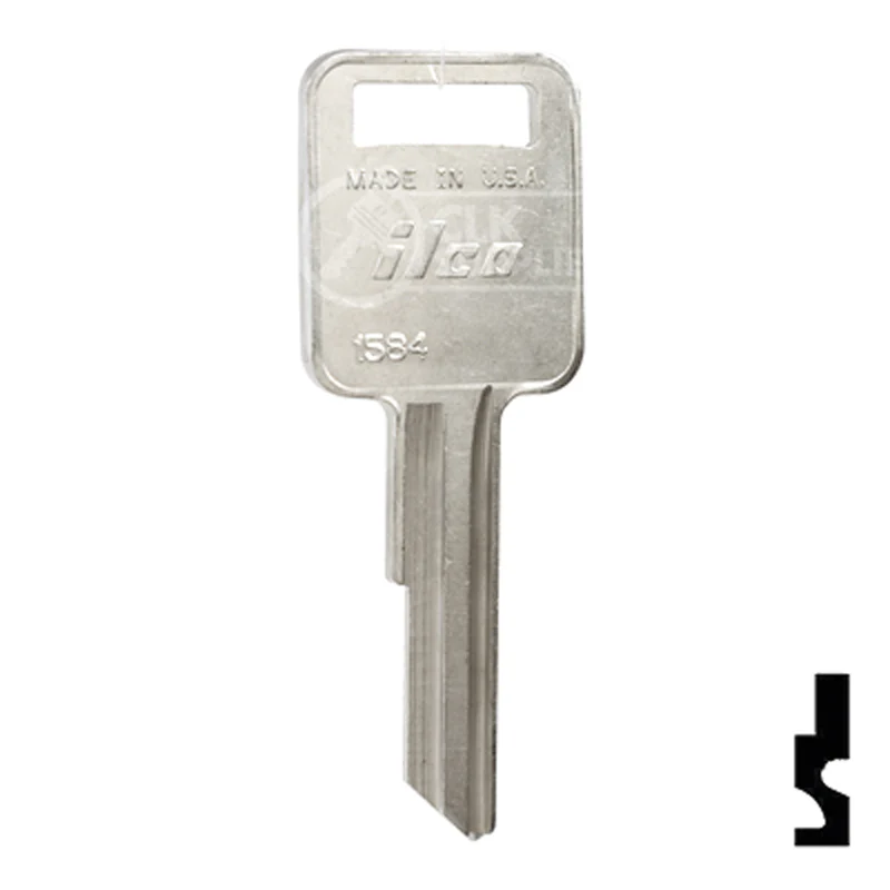 Uncut Key Blank | Freightliner | 1584 - Image 3