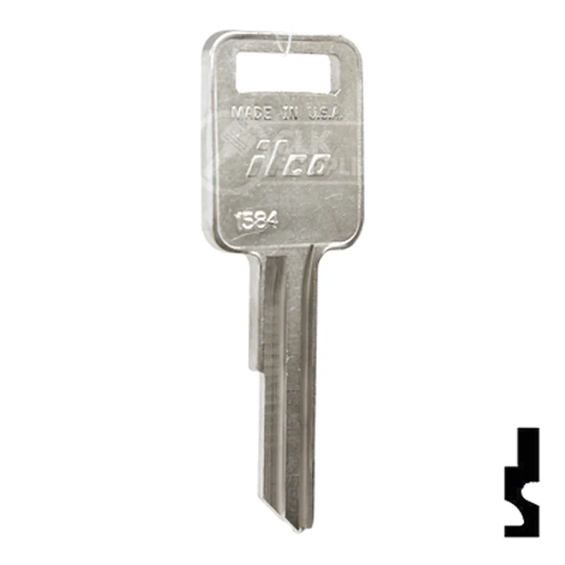 Uncut Key Blank | Freightliner | 1584 - Image 4