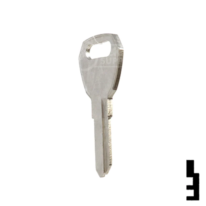 Uncut  Key Blank | Fulton Hitch | 1645 - Image 10