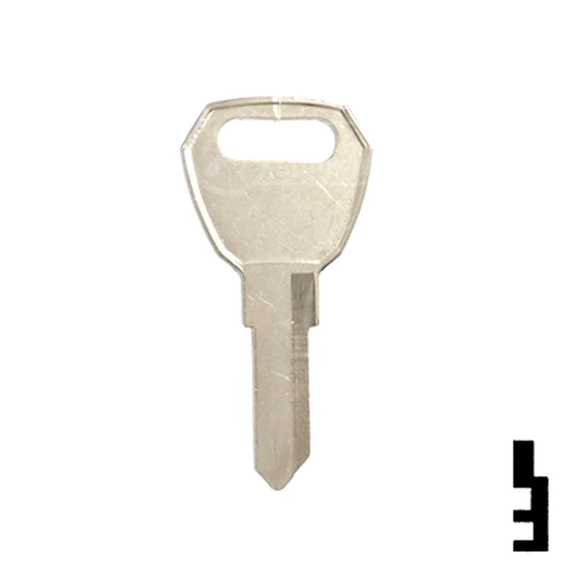 Uncut  Key Blank | Fulton Hitch | 1645 - Image 13