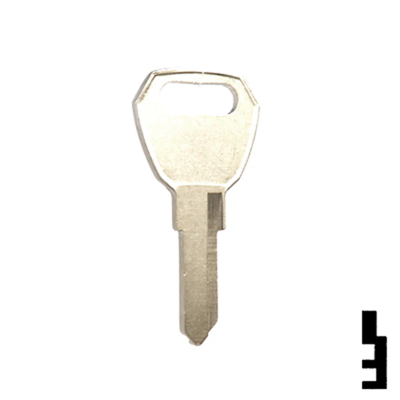 Uncut  Key Blank | Fulton Hitch | 1645 - Image 14