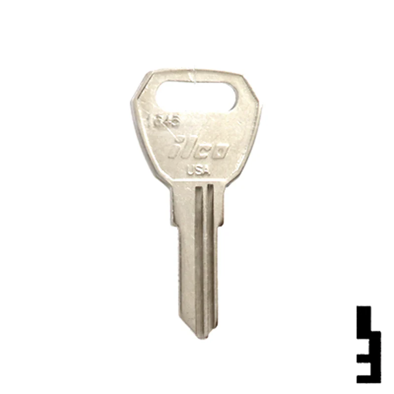 Uncut  Key Blank | Fulton Hitch | 1645 - Image 2