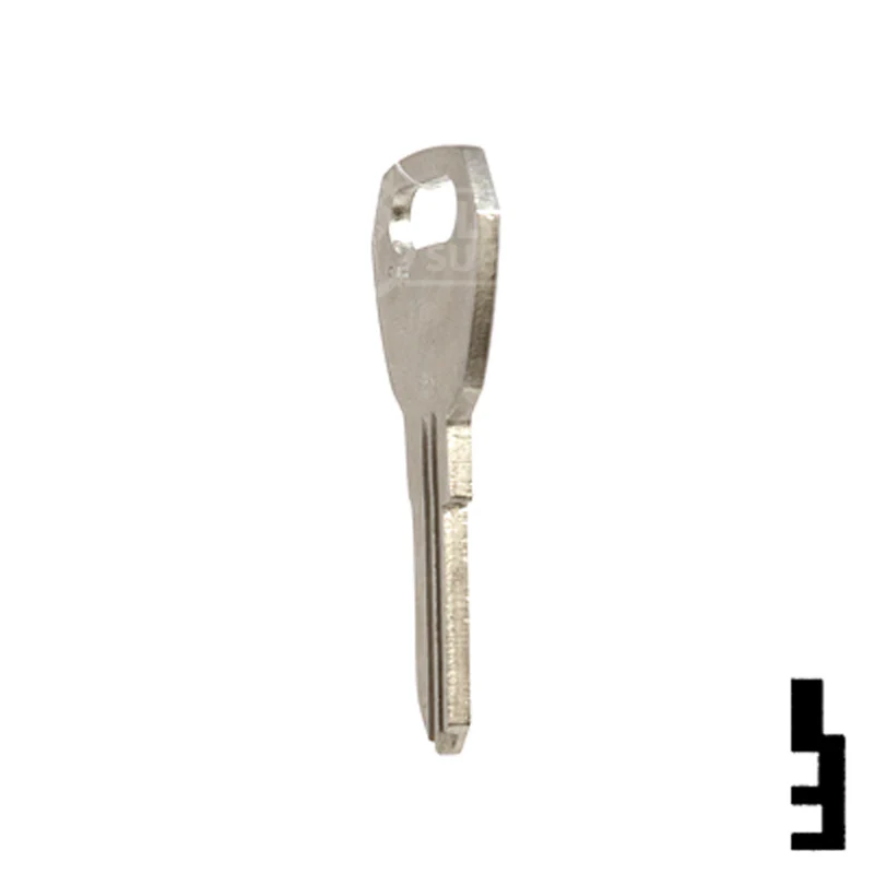 Uncut  Key Blank | Fulton Hitch | 1645 - Image 20