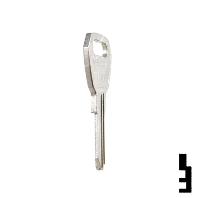 Uncut  Key Blank | Fulton Hitch | 1645 - Image 6
