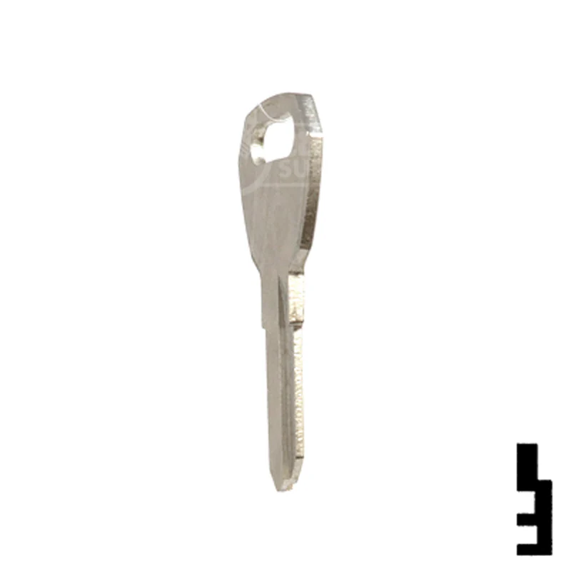 Uncut  Key Blank | Fulton Hitch | 1645 - Image 9