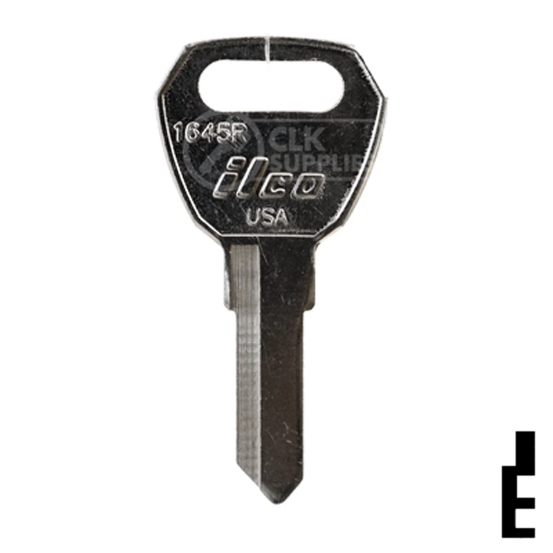 Uncut Key Blank | Fulton Hitch | 1645R