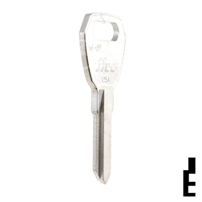 Uncut Key Blank | Fulton Hitch | 1645R - Image 5