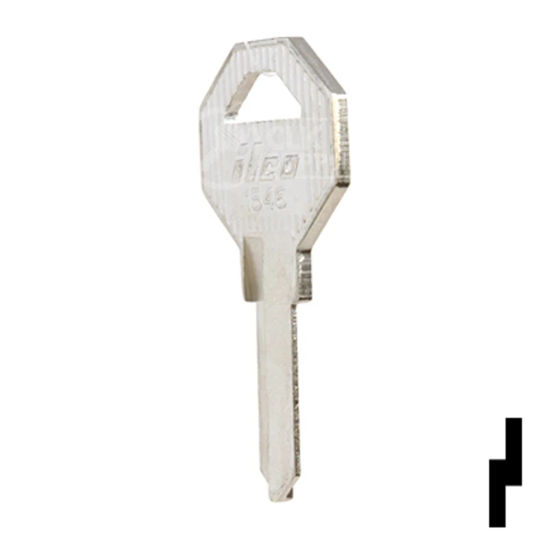 Uncut Key Blank | Gas Cap | 1546 - Image 22