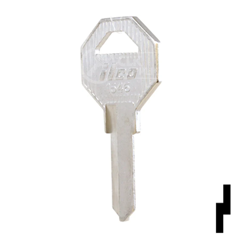 Uncut Key Blank | Gas Cap | 1546 - Image 23