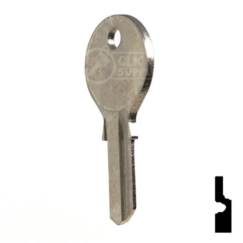 Uncut Key Blank | Geiger | HU3 - Image 10