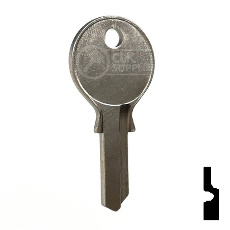Uncut Key Blank | Geiger | HU3 - Image 15